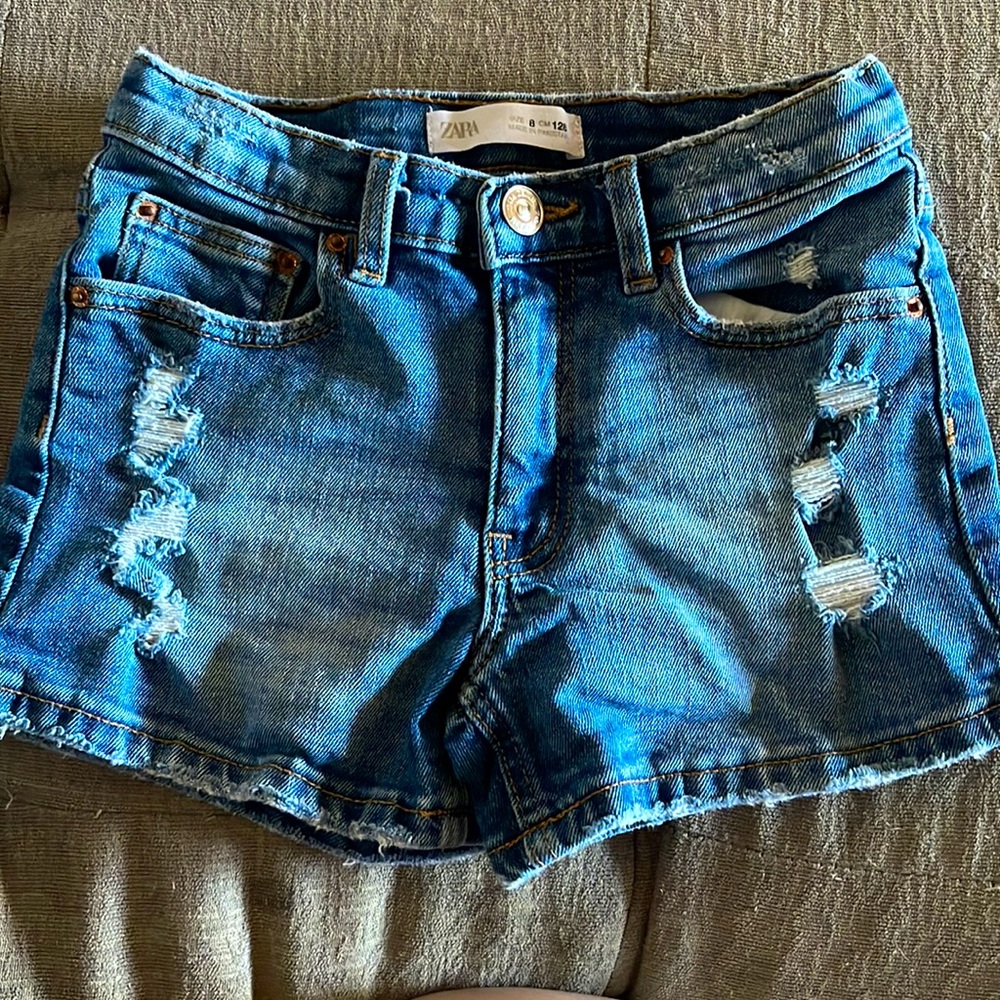 Zara jean shorts
